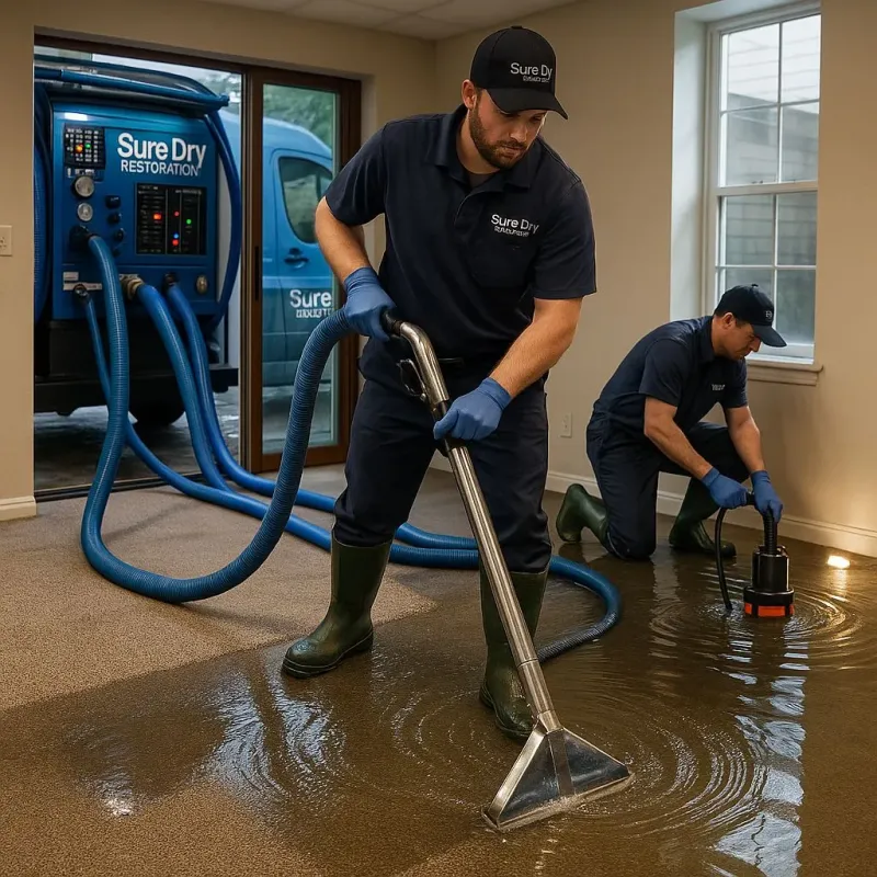 Water Extraction and Removal process in Bartlett, IL